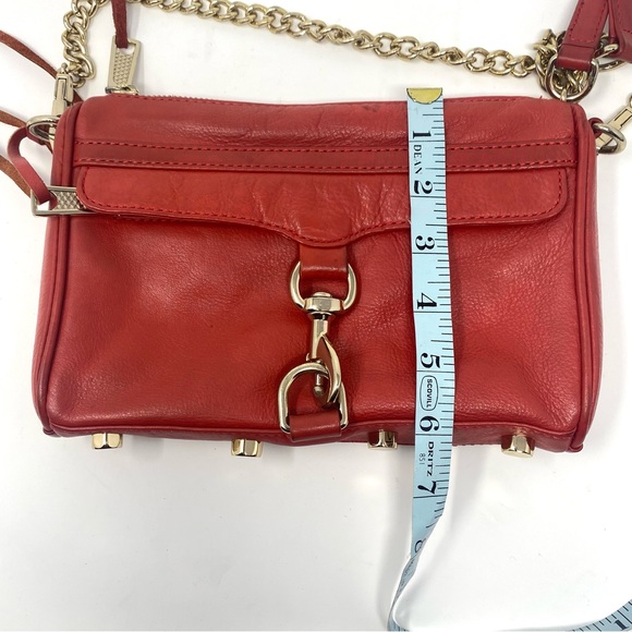 Rebecca Minkoff Mini Mac Leather Crossbody Bag - Picture 12 of 14